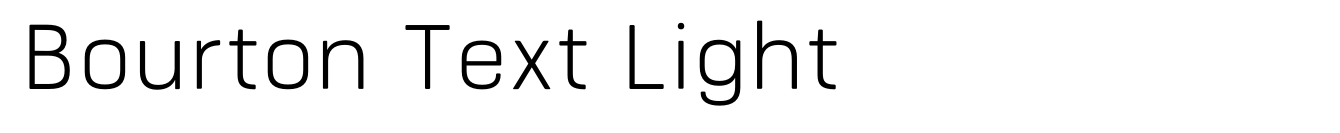 Bourton Text Light image